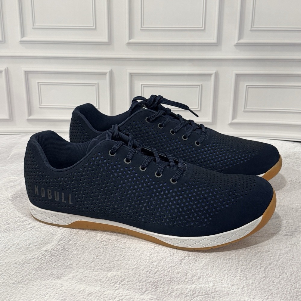 NOBULL Unisex Training Running Shoes Size Men's 18 Women's 19.5 Navy NWOT - Picture 2 of 12